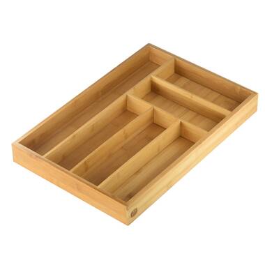 Silverware Utensil Organizer Bamboo Deals - RebateKey