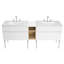 Robinet de salle de bain espacé avec ensemble de drain Studio S-27853649-57368840