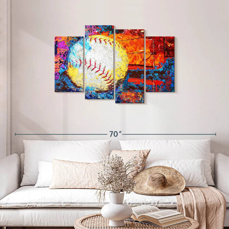 Sireci Baseball Energy, 27" H x 43" W