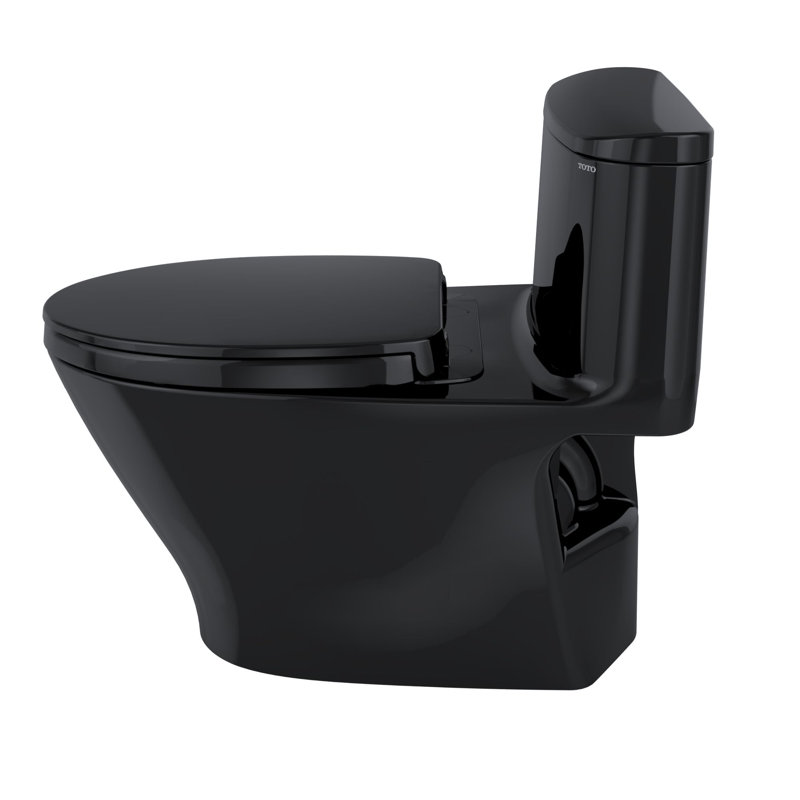 Nexus® 1 GPF (Water Efficient) Elongated One-Piece Toilet (Seat Included), Ebony