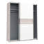 Mickie 2 Door Manufactured Wood Wardrobe-36203383-36213834