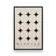 Impression sur toile Minimalist Bauhaus Stars dans un cadre blanc, 48 po x 32 po-863122966-863122953