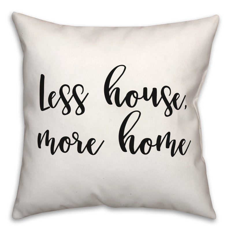 Coussin décoratif noir et blanc