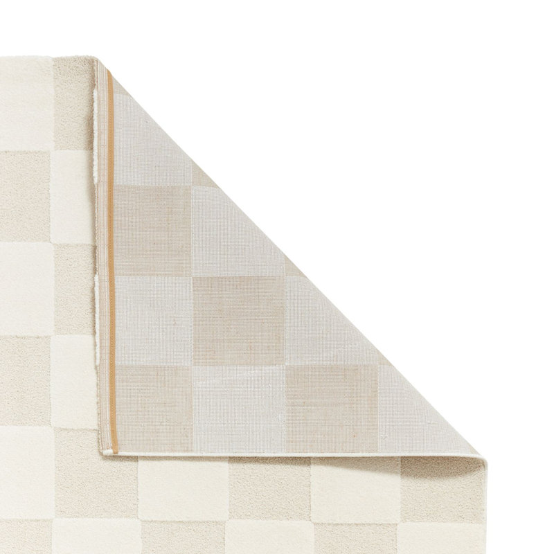 Elio Arvillia Machine Woven Cream Area Rug, Rectangle 200 x 290cm