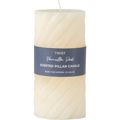 Vanilla Pillar Scented Pillar Candle
