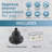 Filtered Shower Head, 7 Spray Modes & 5.5" Rainfall Shower Head 2.5 GPM-100090997
