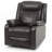 Contemporary Dark Brown Recliner Chair-1974066636-1974066639