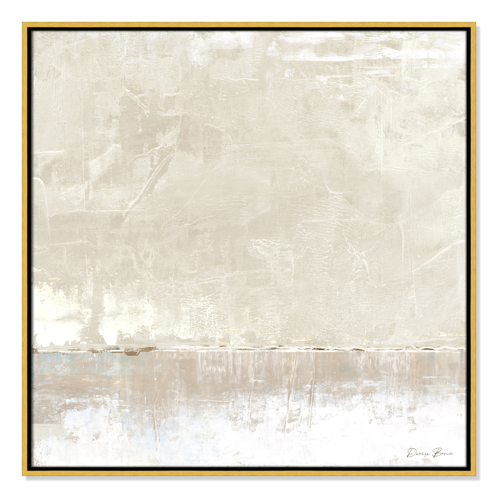 Delevan "Better Days" Print, 31.5" H x 31.5" W, Gold