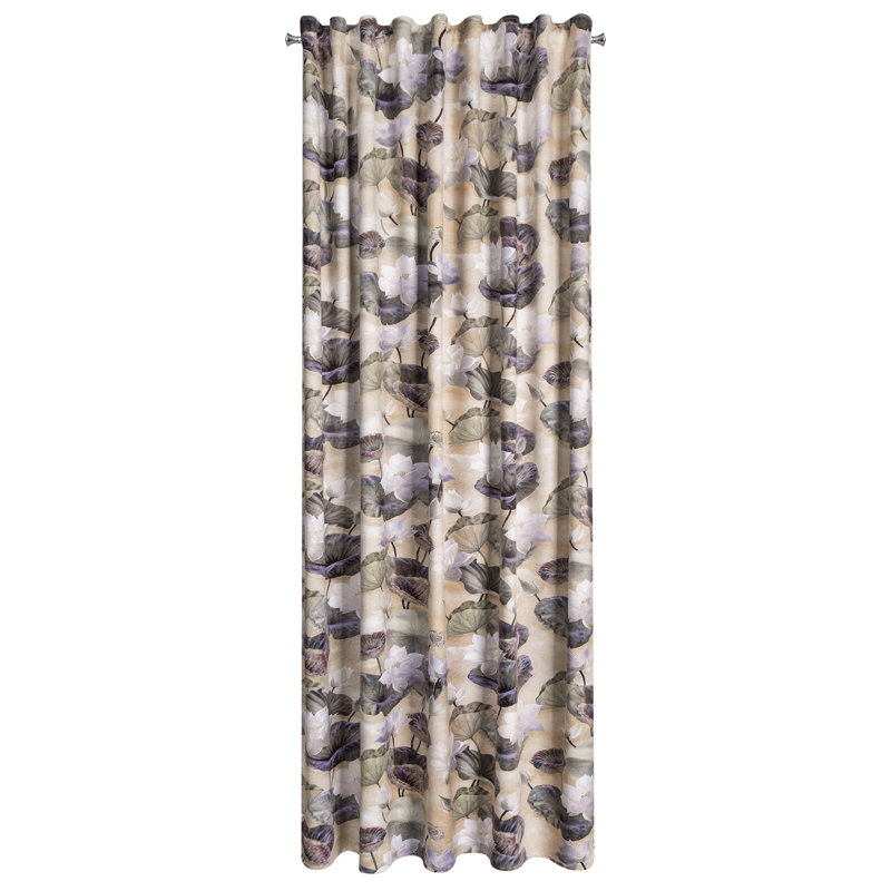 Abbaas Blackout Curtains Single Panel