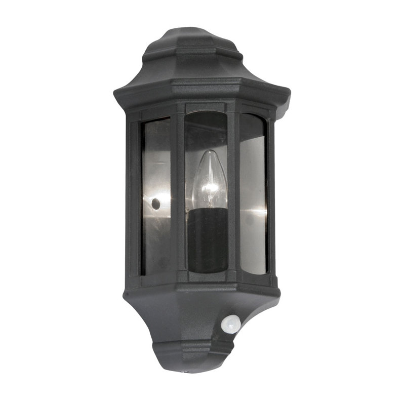 Morehead Black Outdoor Wall Lantern