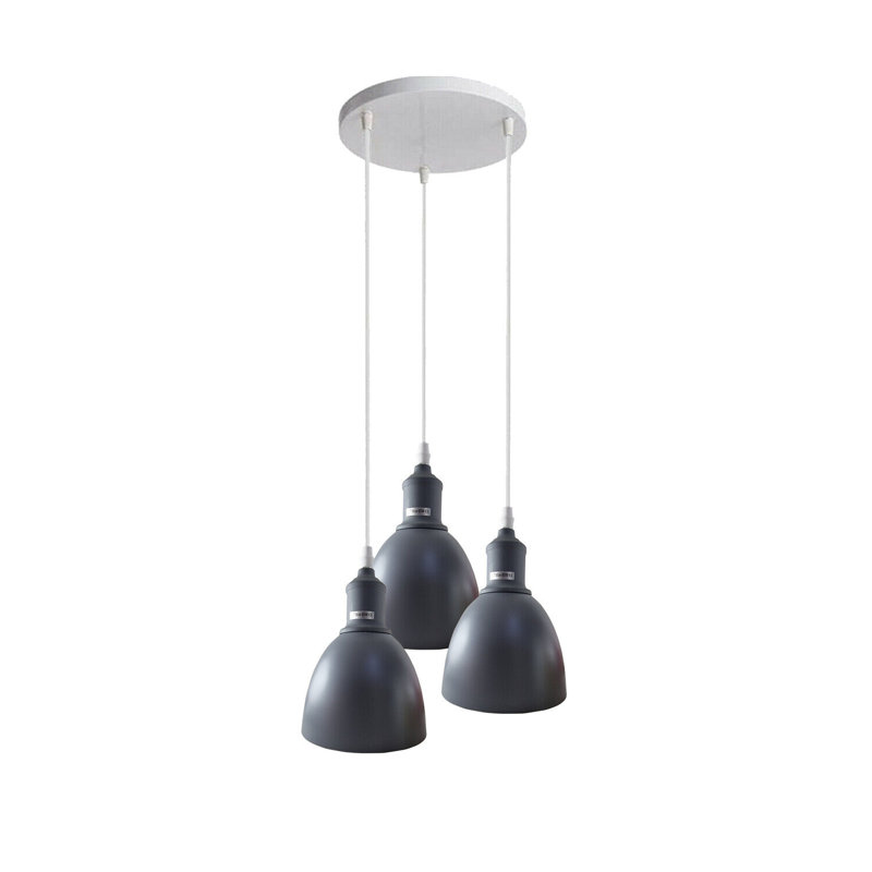 Appleby 3 - Light Cluster Pendant, Cyan Blue, Yes