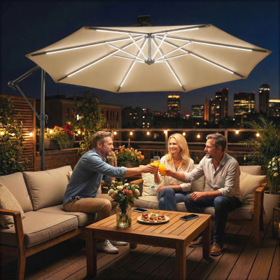 300cm Cantilever Parasol