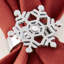 Rond de serviette Sparkling Snowflake
