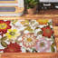Floral Hand Woven Area Rug-1352751218