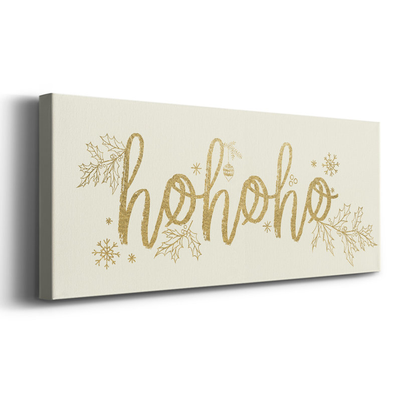 Golden HOHOHO, H 12 po x l 30 po x P 1,5 po