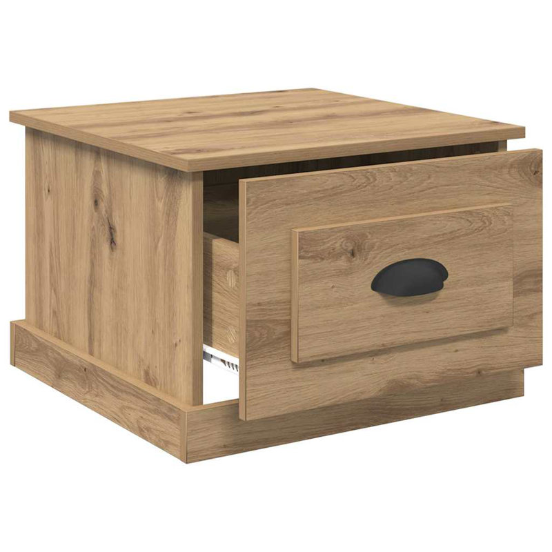 Coffee Table with Storage, Oak