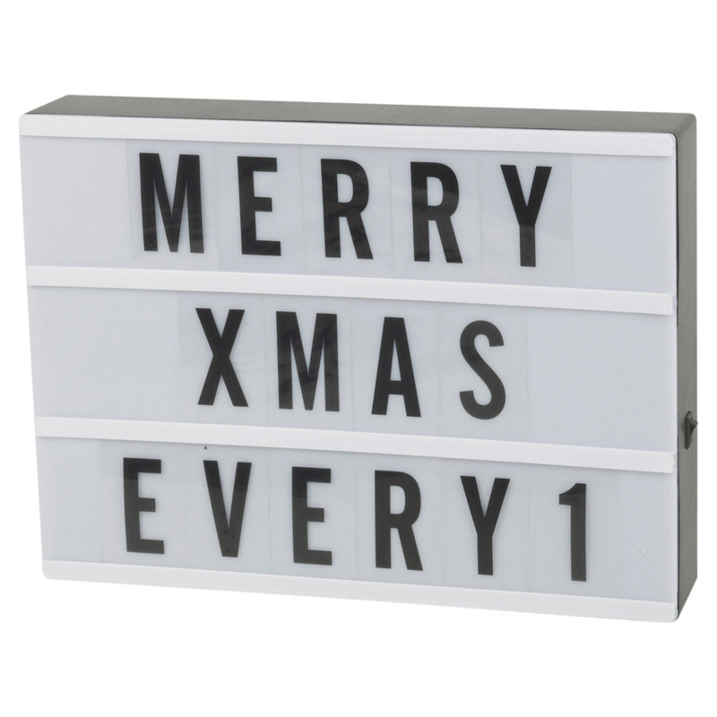 Text & Numbers Letter Block