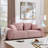 88.58'' Uphostery Sofa with Square Arms-694087919