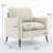 Cat Paw Leather Upholstered Sofa 2PC,Nordic Retro Light Luxury Living Room Balcony Bedroom Single Casual Sofa Chair-1720099470-1719260735