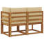 122cm Wide Patio Sectional