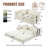 Convertible Sleeper Sofa Bed-197031458