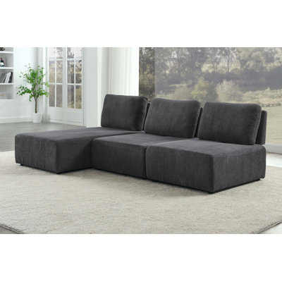 Canapé modulaire 3 pièces Camecia