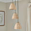 3 - Light Antique Brass Plate Pendant