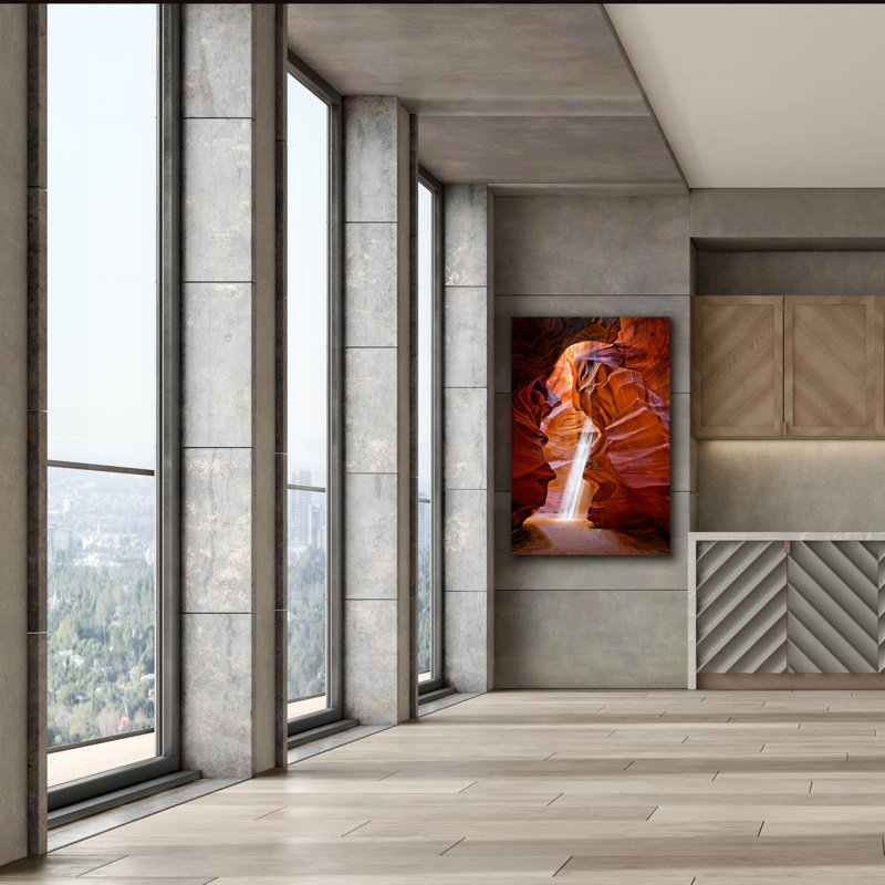  «Antelope Canyon Arizona 3» par David Drost, art mural sur toile, 40 po x 60 po