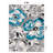 Rooshi Moroccan Blue/Gray/Ivory Area Rug-2020346003