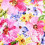 Icon Indoor / Outdoor Floral Square Cushion-112256483