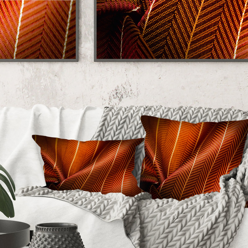 Abstract Throw Pillow