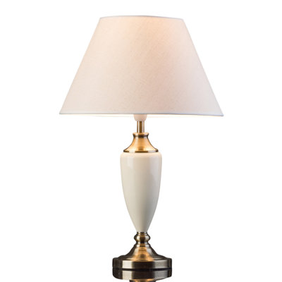 Brashears 56Cm Cream Antique Classic Table Lamp