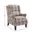 Fauteuil / fauteuil inclinable et rembourré de style rétro avec passe-partout pour le salon-615921588