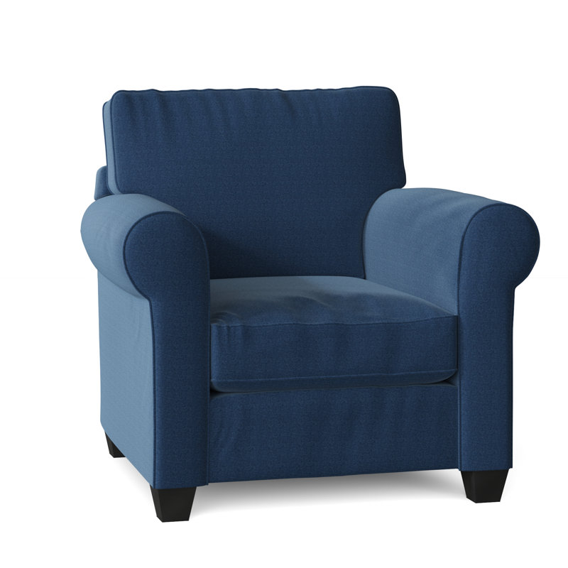 Fauteuil Putney, Denim indigo classique