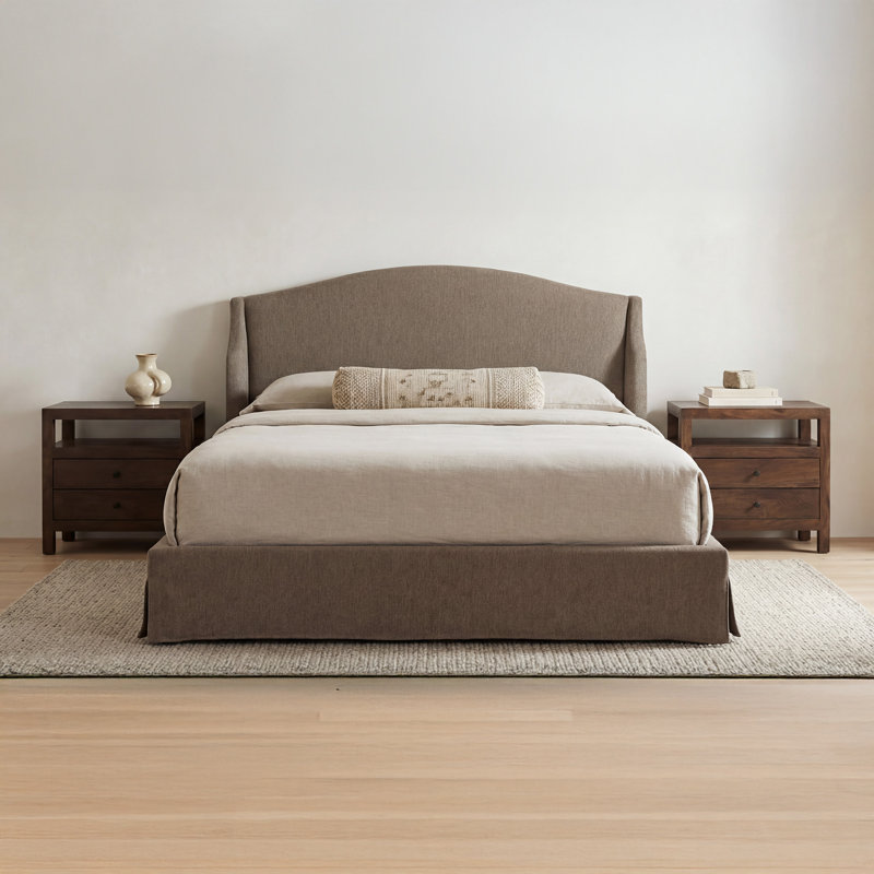 Weston King Storage Bed Cream, Brown, King