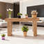 Console en bois, table d'appoint, table de salon rectangulaire derrière le canapé-1296579310