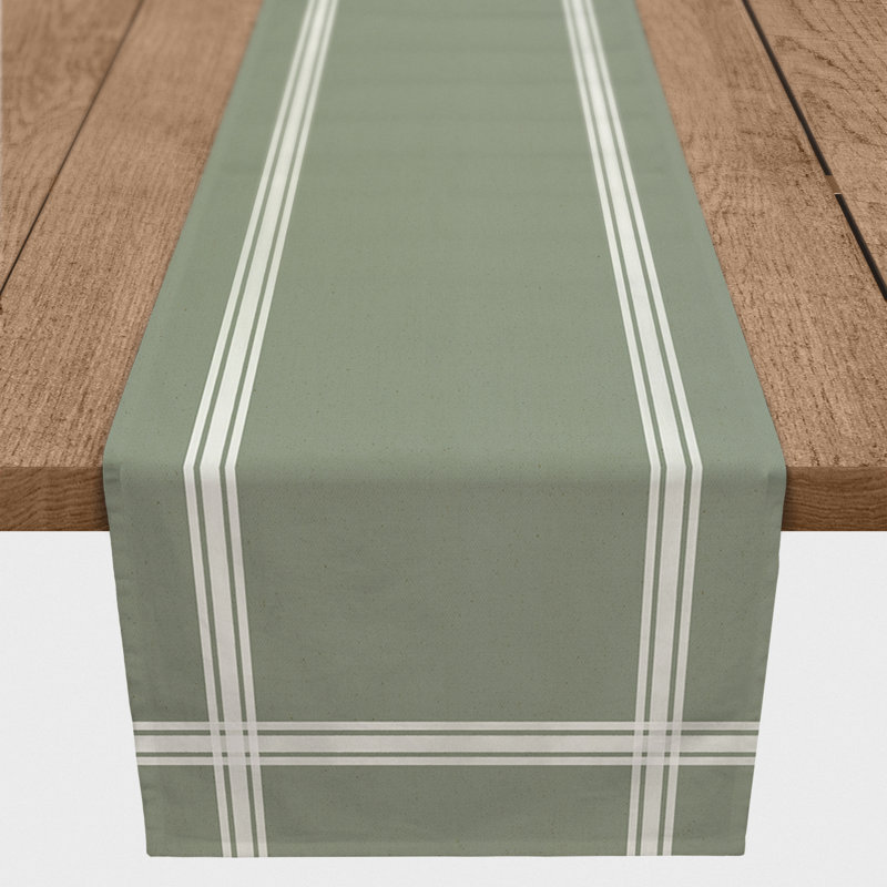 Choteau Table Runner, 90" x 16", Green