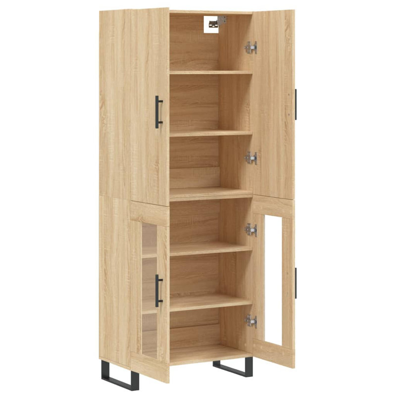 Merje 69.5 cm W Highboard, Sonoma Oak