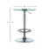 Aishvi Round Glass Top Dining Table