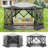 12x12ft Pop up Gazebo Screen House Tent with Sidewalls-102383232
