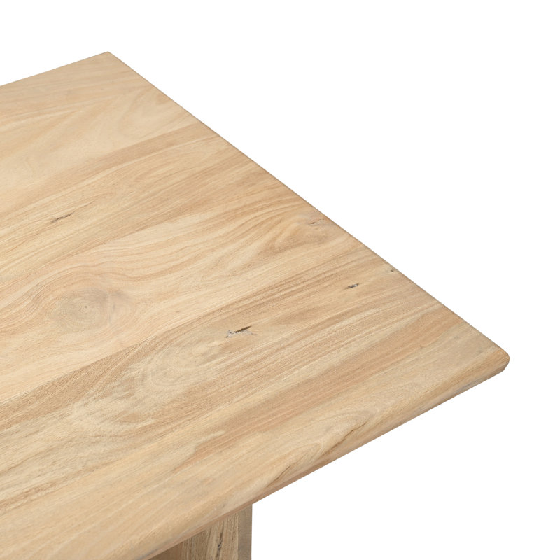 Table basse Koreena, Brun naturel