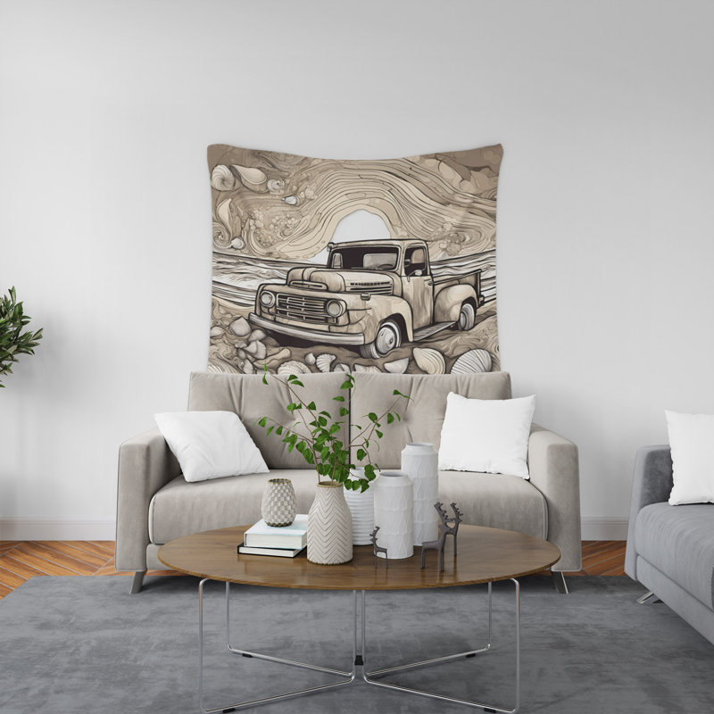 Tapisserie murale, H 60 po x l 51 po