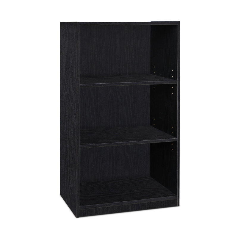 Bernabeu 102.4cm H x 62cm W Standard Bookcase, Blackwood