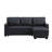 Upholstered Pull Out Sectional Sofa With Chaise