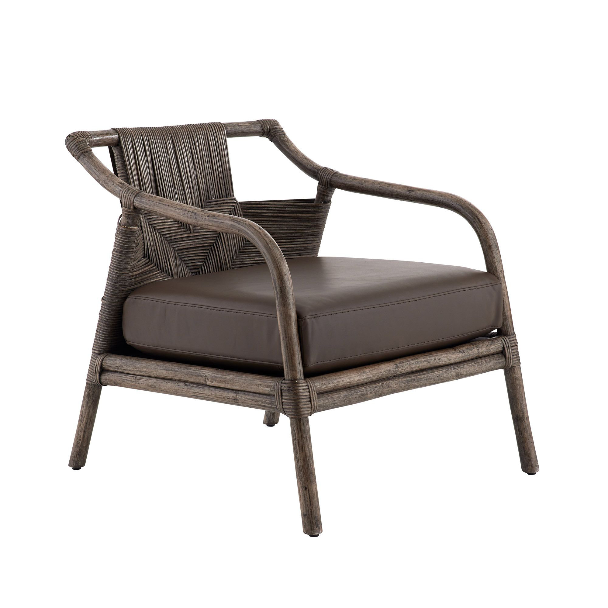 ARTERIORS Newton Leather Armchair Perigold