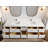 Roswell Floating 84'' Double Bathroom Vanity with Quartz Top