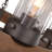 Manette 6 - Light Dimmable Wagon Wheel Chandelier