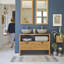 110 mm Freestanding Standard Double Bathroom Vanity Base