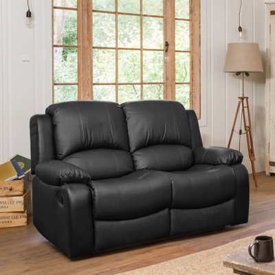 Manuela 2 Seater Reclining Faux Leather Sofa