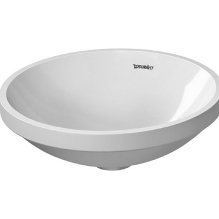 Architec Ceramic Circular Undermount Bathroom Sink